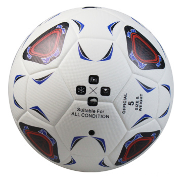 High Quality PU soccer ball size5